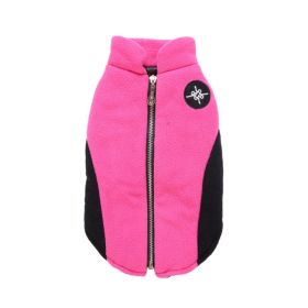 Popular Pet Clothes Winter Clothing Coat (Option: DZ177 Rose Red-S)