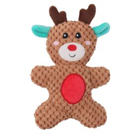 Pet Dog Plush Sound Toy (Option: Elk)