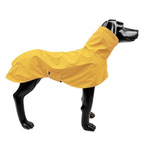 Pet Shell Jacket Dog Waterproof Windproof Raincoat (Option: Yellow-XXL)